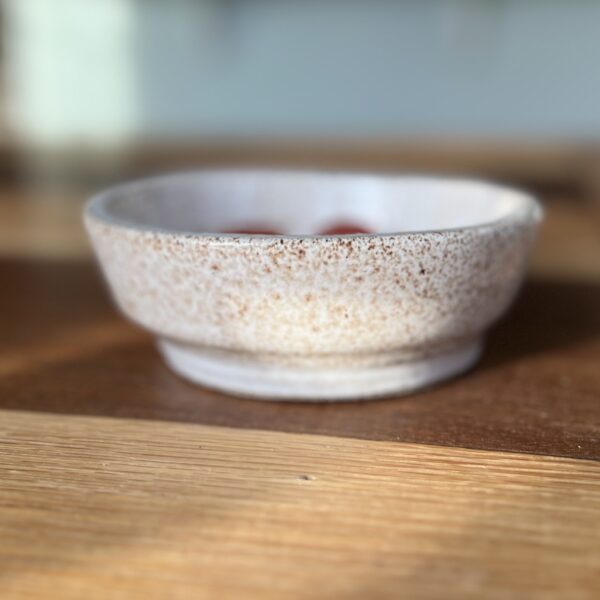 Speckled White Dip Bowl - Image 2